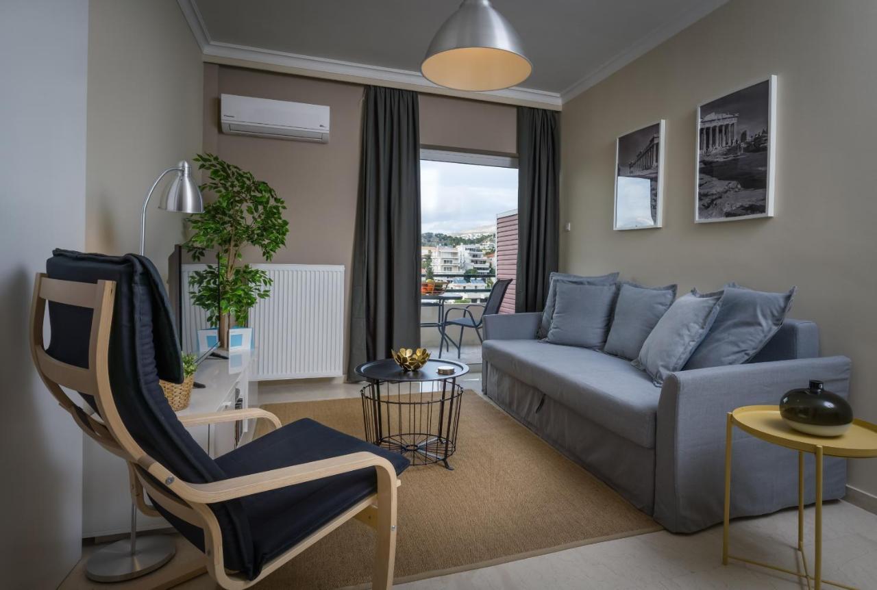 Apartment For 4 Ppl With Great View In أثينا المظهر الخارجي الصورة