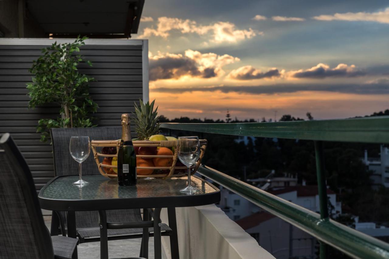Apartment For 4 Ppl With Great View In أثينا المظهر الخارجي الصورة